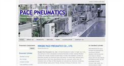 Desktop Screenshot of pace-pneumatics.com